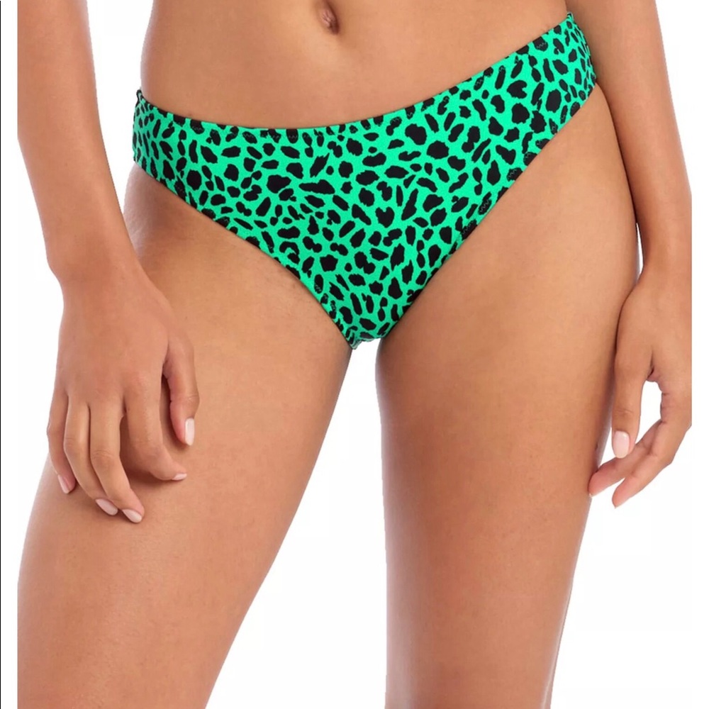 FREYA ZANIBAR JADE HIPSTER BIKINI BOTTOM SIZE S NWT